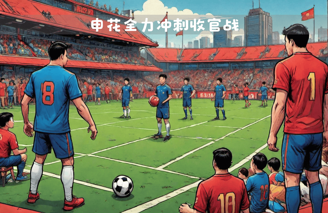 中超球队冲刺夺冠，球员斗志昂扬