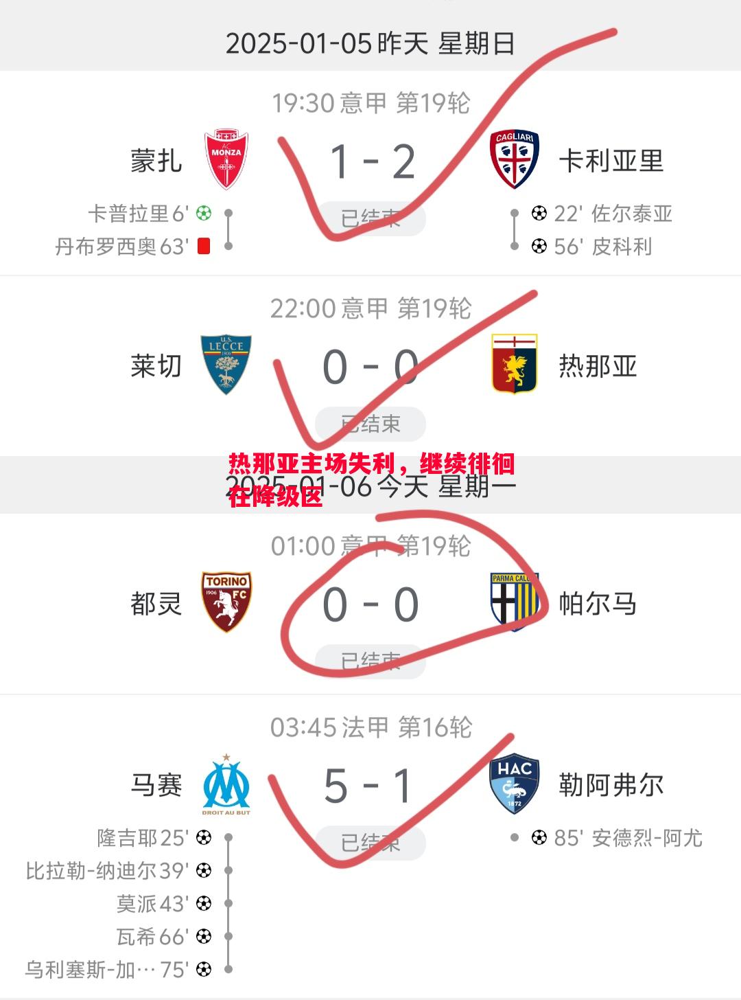利记平台-热那亚主场失利，继续徘徊在降级区